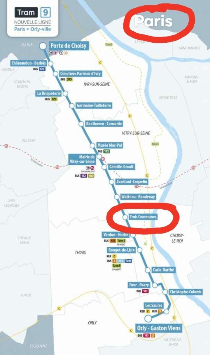 Eden In Vitry Logement Entier Экстерьер фото